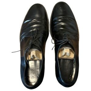 Men's Burberry Black Leather Shoes SZ 10.5